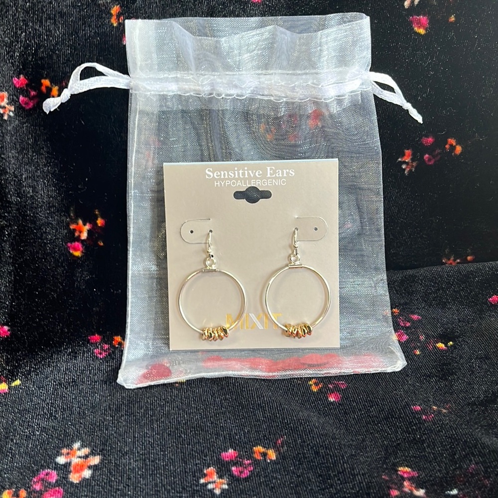 New Mix It hoops gold & silver